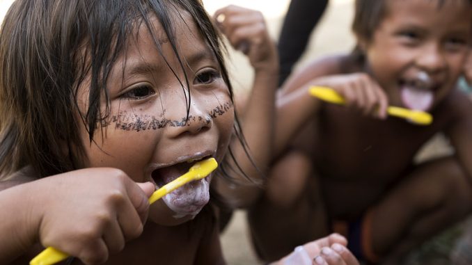 Fotos Alejandro Zambrana/Sesai-MS Imagem feita em 2018 em Auaris (RR), na Terra Indígena Yanomami, pelo fotógrafo da Secretaria de Saúde Indígena-Ministério da Saúde